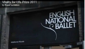 The Bupa Foundation and English National Ballet. Source: YouTube video excerpt.