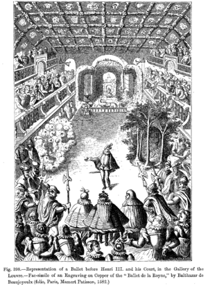 "Ballet Comique de la Royne Louise, 1581."