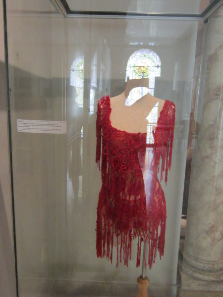  Dress worn by Alicia Alonso of The Cuban National Ballet for Carmen by Bizet. Choreography by Alberto Alonso